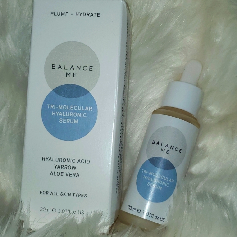 NEW balance me tri-molecular hyaluronic serum 30 Ml 1.01 Fl Oz
